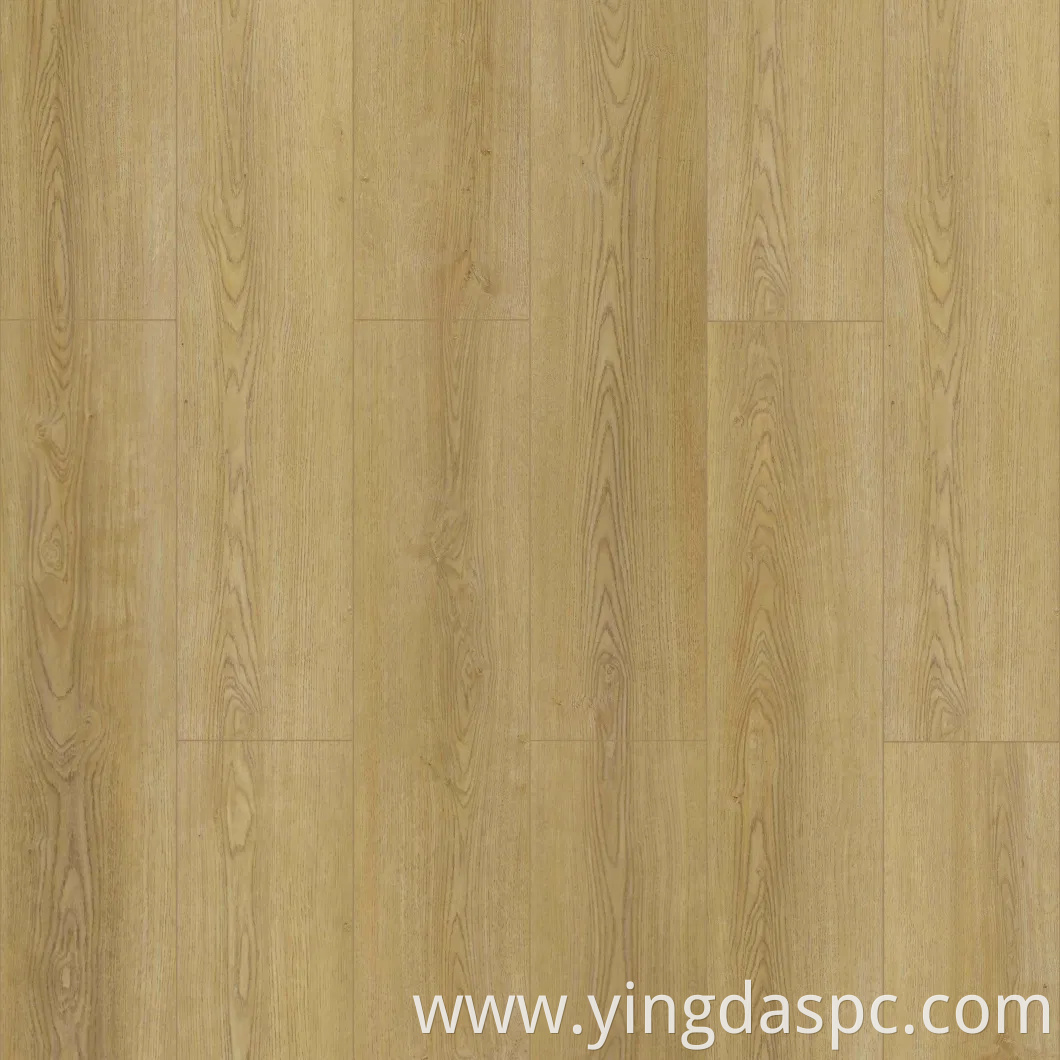 Classic Natural Oak Grain Herringbone Spc Diamond Vinyl Flooring